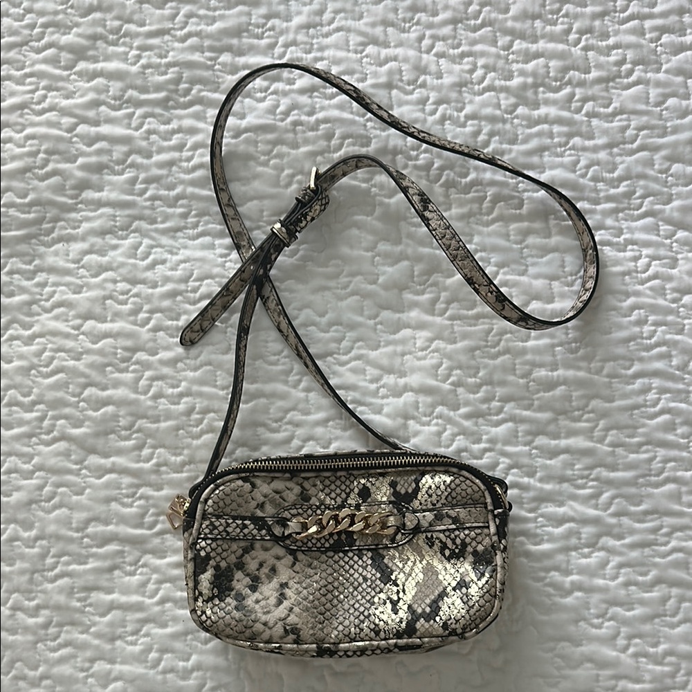 Steve Madden Snakeskin Crossbody Bag